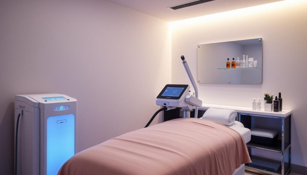Hair removal laser treatment